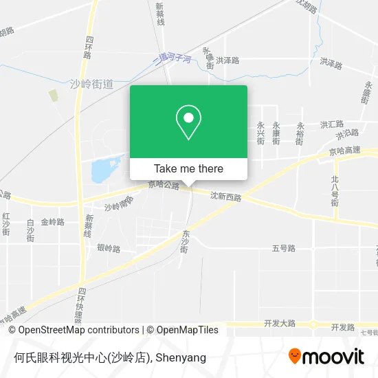 何氏眼科视光中心(沙岭店) map