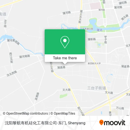 沈阳黎航有机硅化工有限公司-东门 map