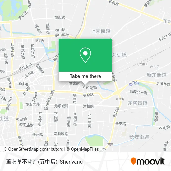 薰衣草不动产(五中店) map