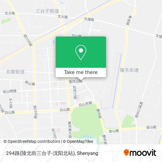 294路(陵北街三台子-沈阳北站) map