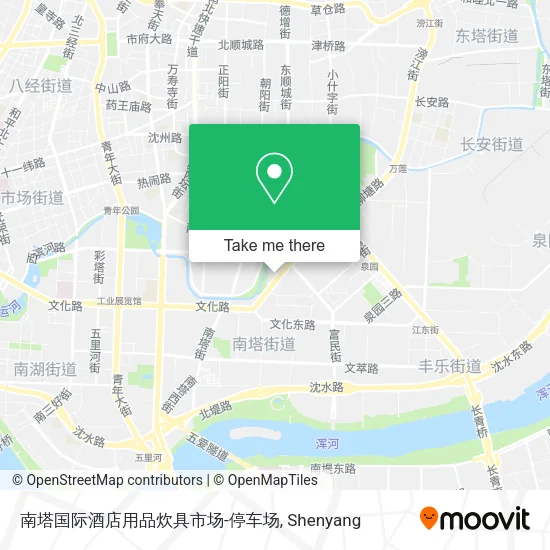 南塔国际酒店用品炊具市场-停车场 map