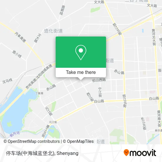 停车场(中海城蓝堡北) map