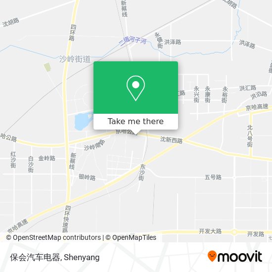保会汽车电器 map