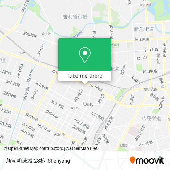 新湖明珠城-28栋 map