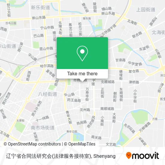 辽宁省合同法研究会(法律服务接待室) map