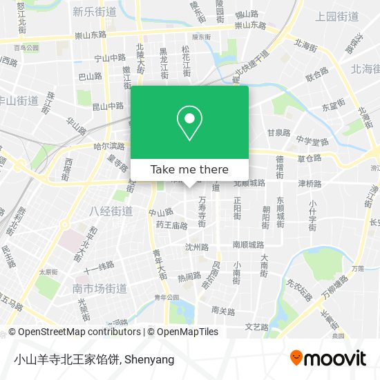 小山羊寺北王家馅饼 map