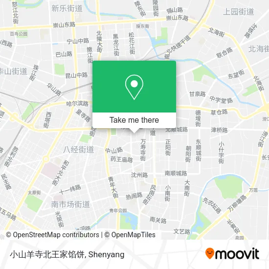 小山羊寺北王家馅饼 map
