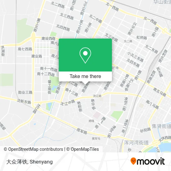大众薄铁 map