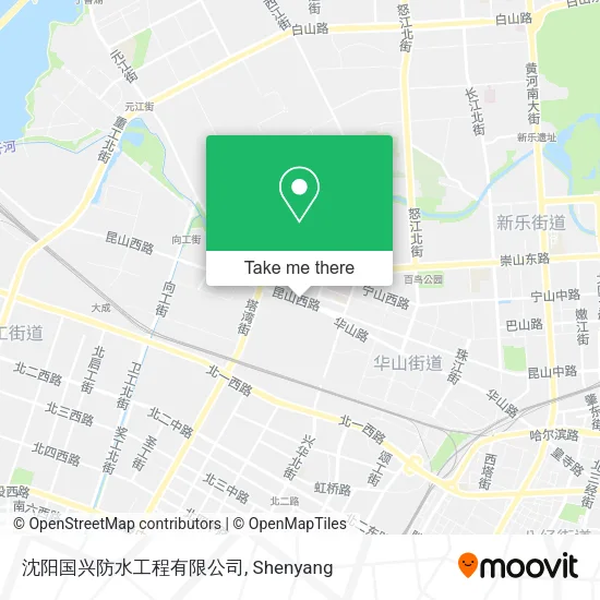 沈阳国兴防水工程有限公司 map
