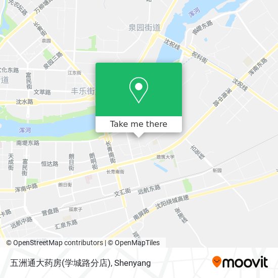 五洲通大药房(学城路分店) map