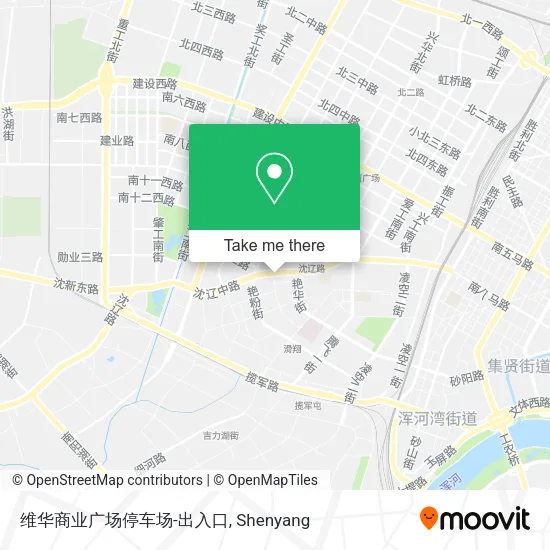 维华商业广场停车场-出入口 map