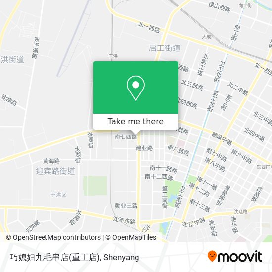 巧媳妇九毛串店(重工店) map