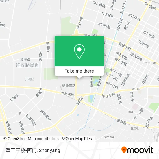 重工三校-西门 map