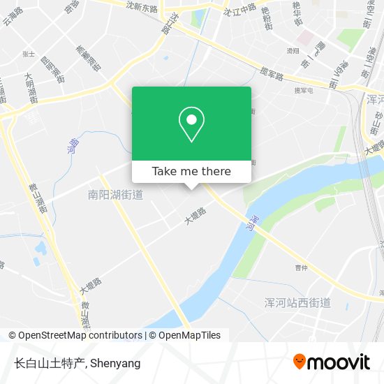 长白山土特产 map