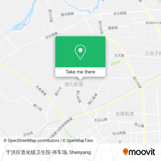 于洪区造化镇卫生院-停车场 map