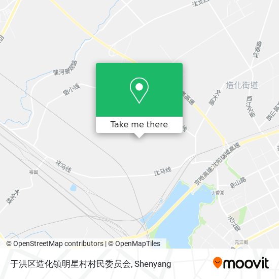 于洪区造化镇明星村村民委员会 map