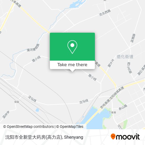 沈阳市全新堂大药房(高力店) map