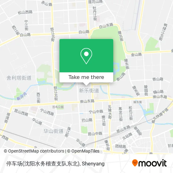 停车场(沈阳水务稽查支队东北) map
