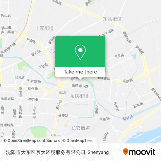沈阳市大东区京大环境服务有限公司 map