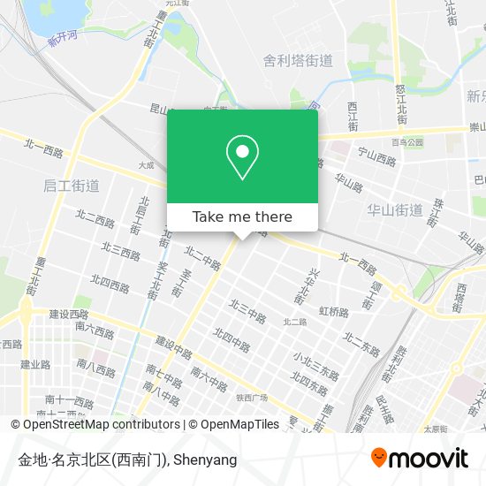 金地·名京北区(西南门) map