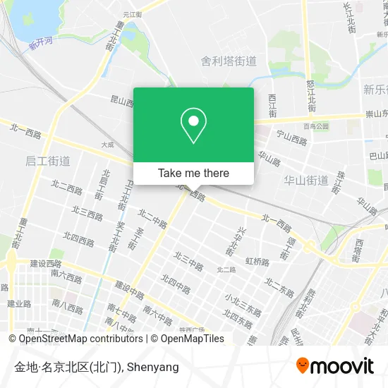 金地·名京北区(北门) map