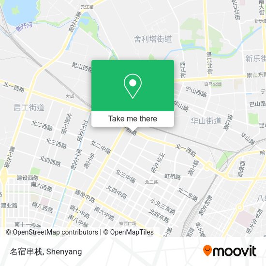 名宿串栈 map