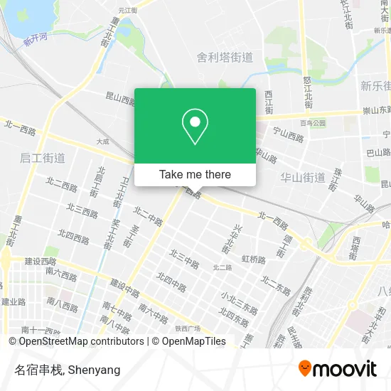 名宿串栈 map