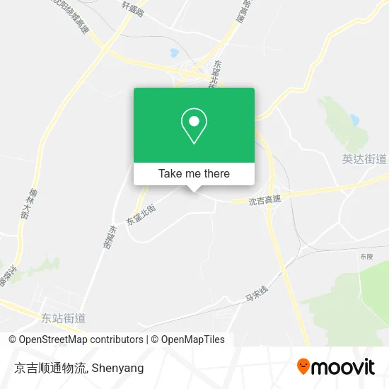 京吉顺通物流 map