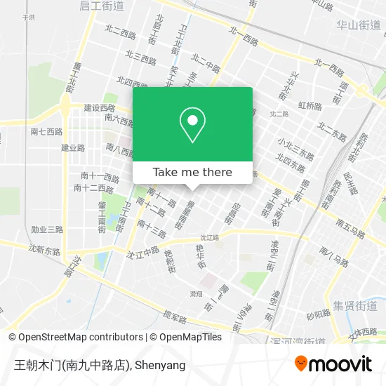 王朝木门(南九中路店) map