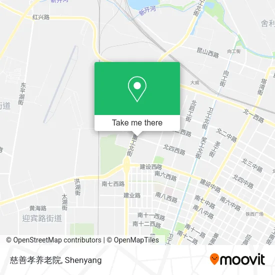 慈善孝养老院 map