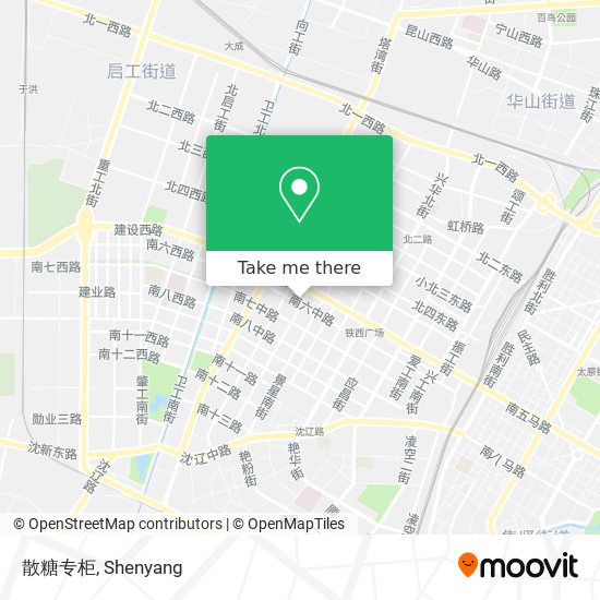 散糖专柜 map