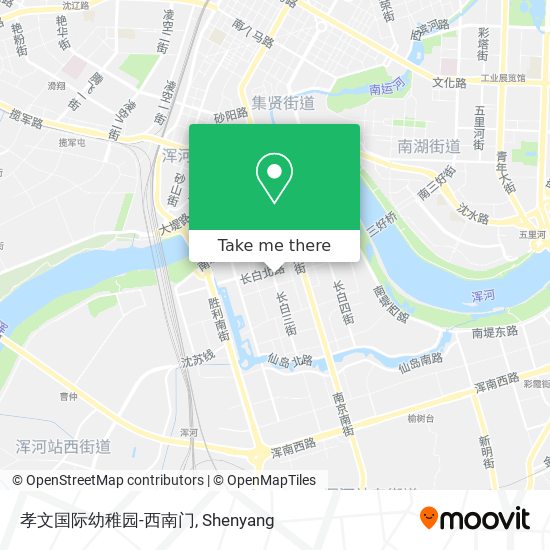 孝文国际幼稚园-西南门 map