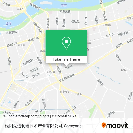 沈阳先进制造技术产业有限公司 map