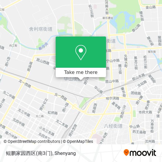 鲲鹏家园西区(南3门) map