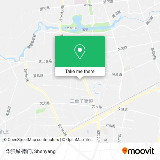 华强城-南门 map