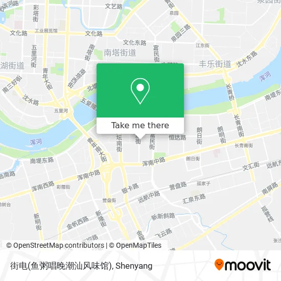 街电(鱼粥唱晚潮汕风味馆) map