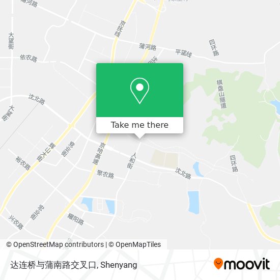 达连桥与蒲南路交叉口 map