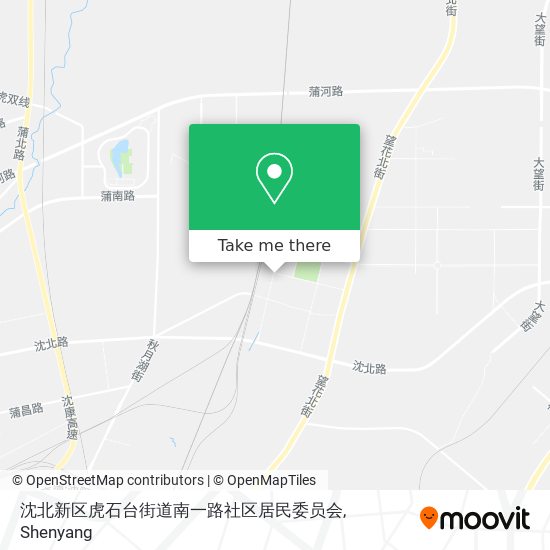 沈北新区虎石台街道南一路社区居民委员会 map