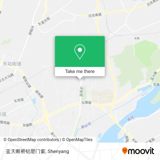 蓝天断桥铝塑门窗 map