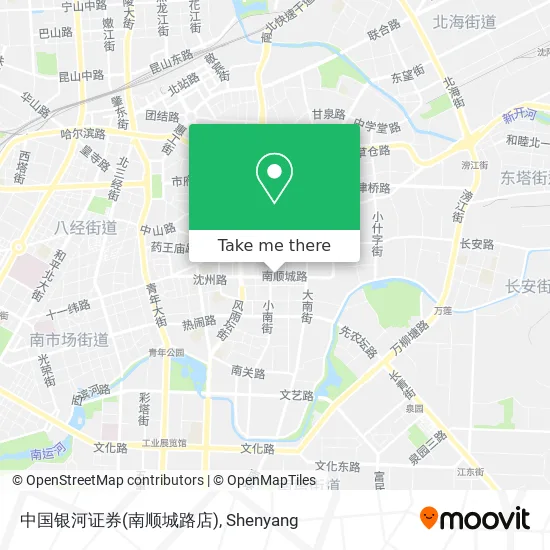 中国银河证券(南顺城路店) map