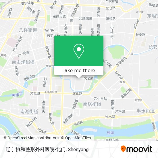 辽宁协和整形外科医院-北门 map