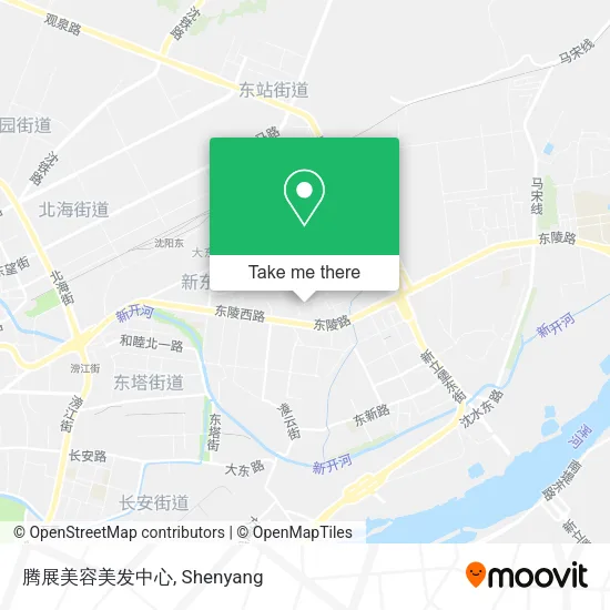 腾展美容美发中心 map