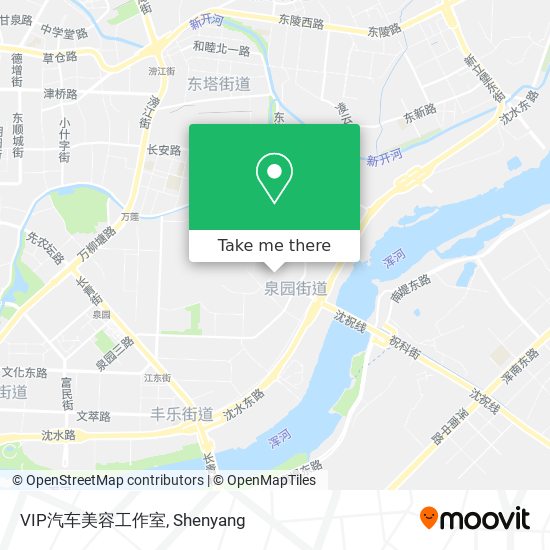 VIP汽车美容工作室 map