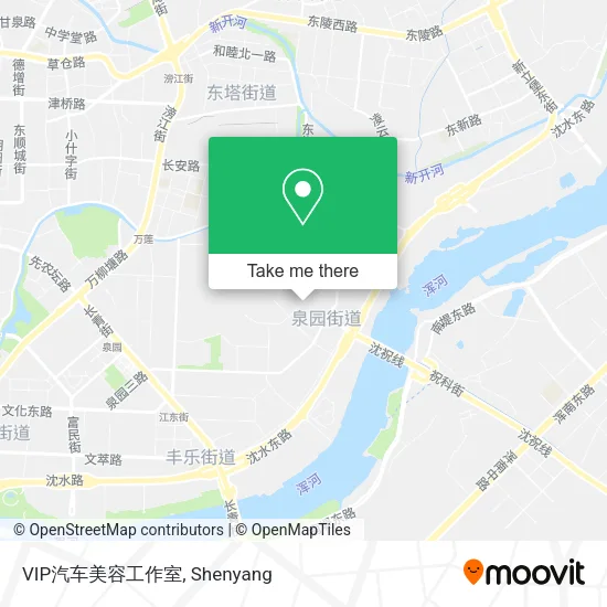 VIP汽车美容工作室 map