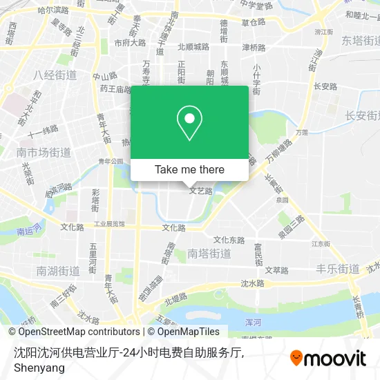 沈阳沈河供电营业厅-24小时电费自助服务厅 map
