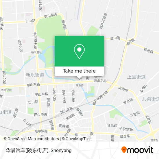 华晨汽车(陵东街店) map