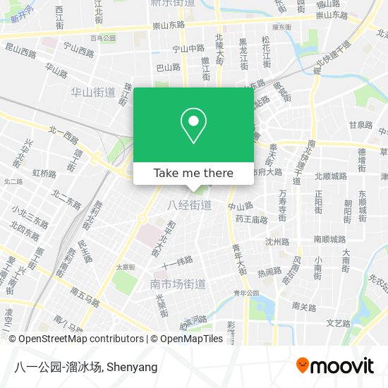 八一公园-溜冰场 map