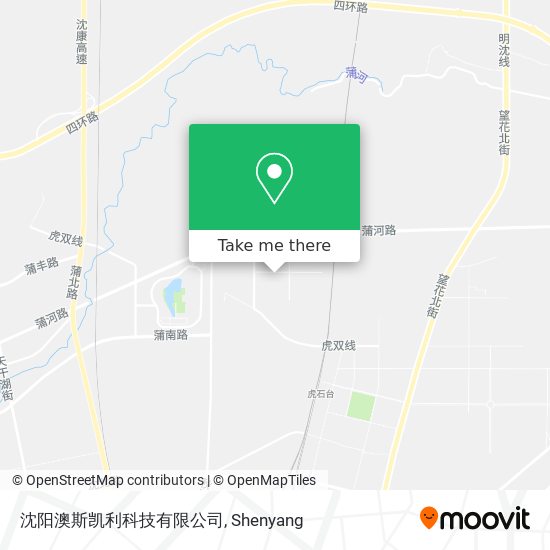 沈阳澳斯凯利科技有限公司 map