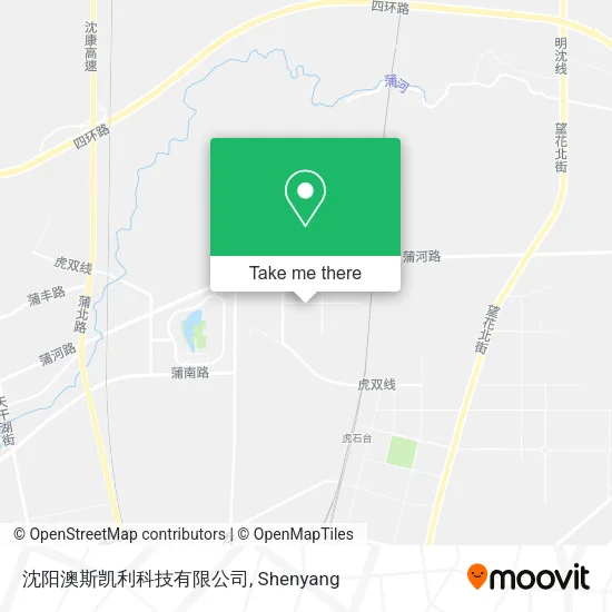 沈阳澳斯凯利科技有限公司 map