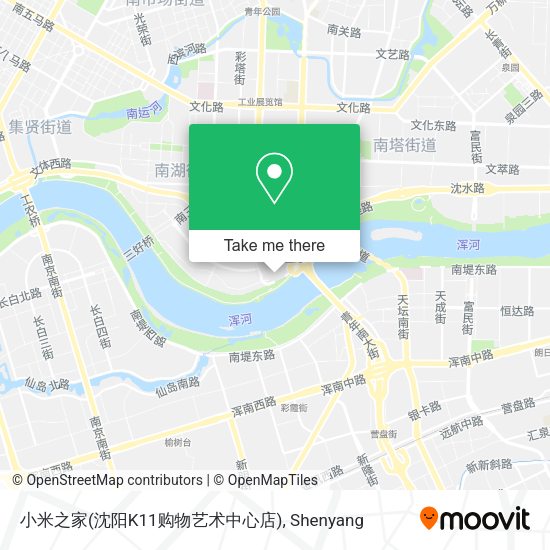 小米之家(沈阳K11购物艺术中心店) map